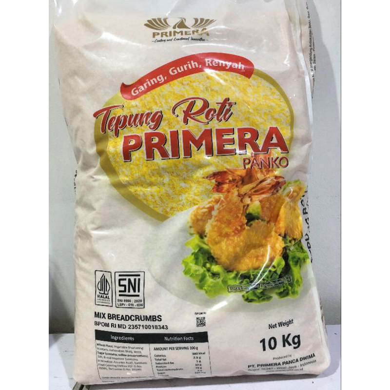 

TEPUNG PRIMERA PANKO BREADCRUMBS 10 KG