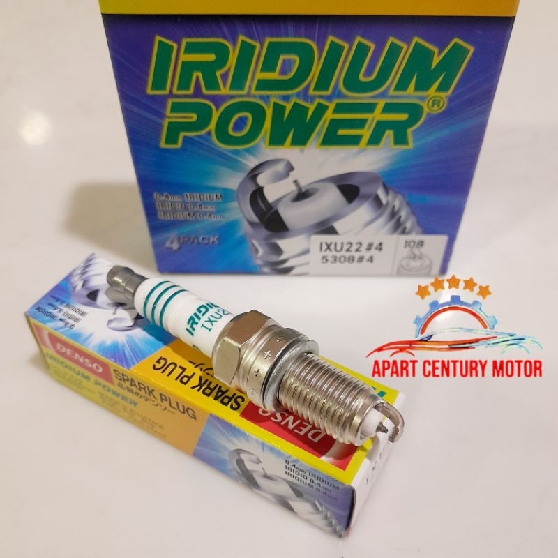 BUSI IRIDIUM ASLI DENS0 1PCS TOYOTA AVANZA XENIA VVT-I  RUSH TERIOS GRAN-MAX VVT-I  ERTIGA NEW SWIFT