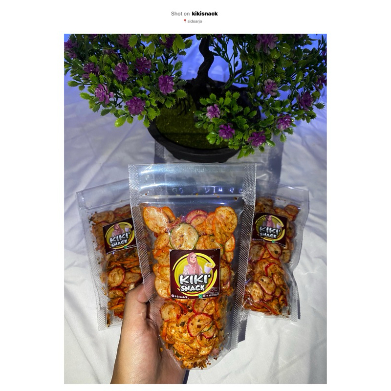 

kerupuk seblak kemasan 100grm