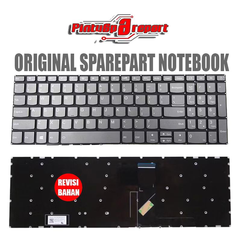 (Tombol Power) Genuine Keyboard Original ldeapad V15 V15-ADA V15-IGL V15-IIL V15-IKB V15-IWL