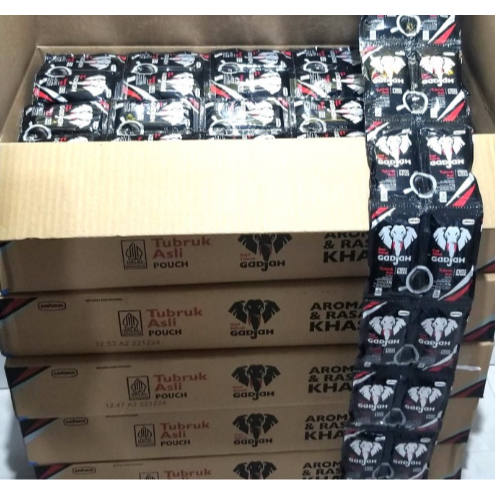 

RB Kopi Tubruk Gadjah 1 Karton isi 10 Renteng - 1 Renteng @20 Sachet 6.5g - Kopi Indonesia, Kopi