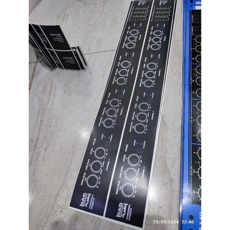 sticker alms 24db 12db non delay