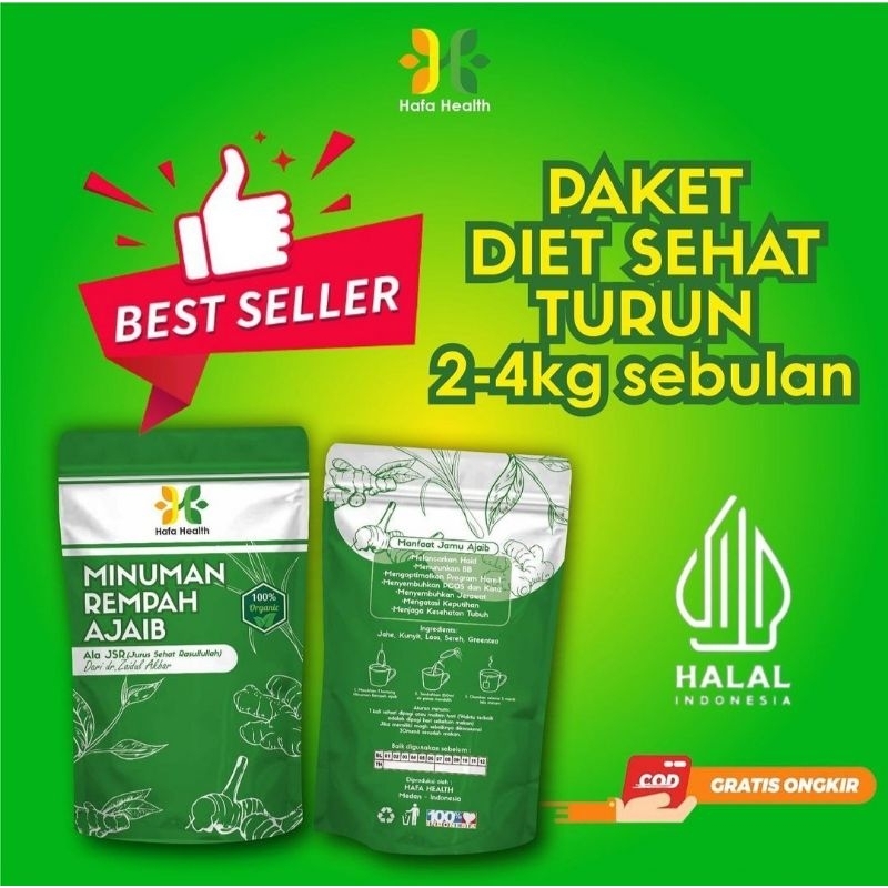 

REMPAH AJAIB/JSR/TEH DETOK/RAMUAN REMPAH HAFA HEALTH/TEH RIMPANG/JSR ALA Dr.ZAIDUL AKBAR/TEH DETOX/TEH DIET