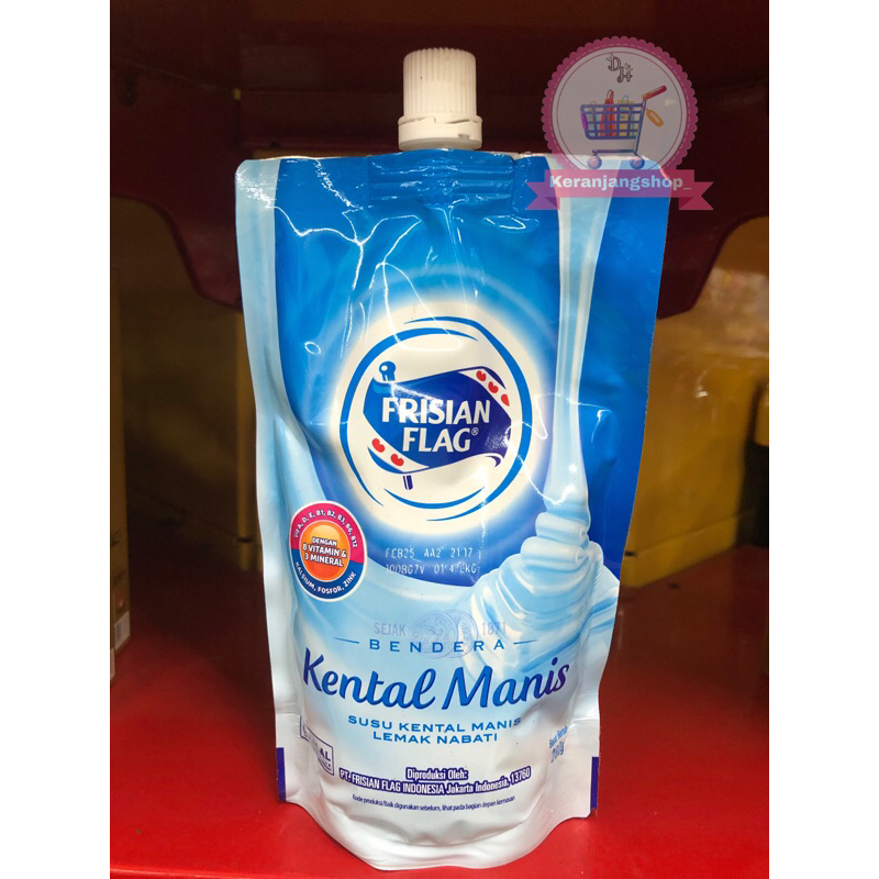 

Susu kental Manis/putih Frisian flag 280gr