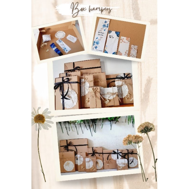 

box hampers / box kado unik / estetic / lucu/mevvah
