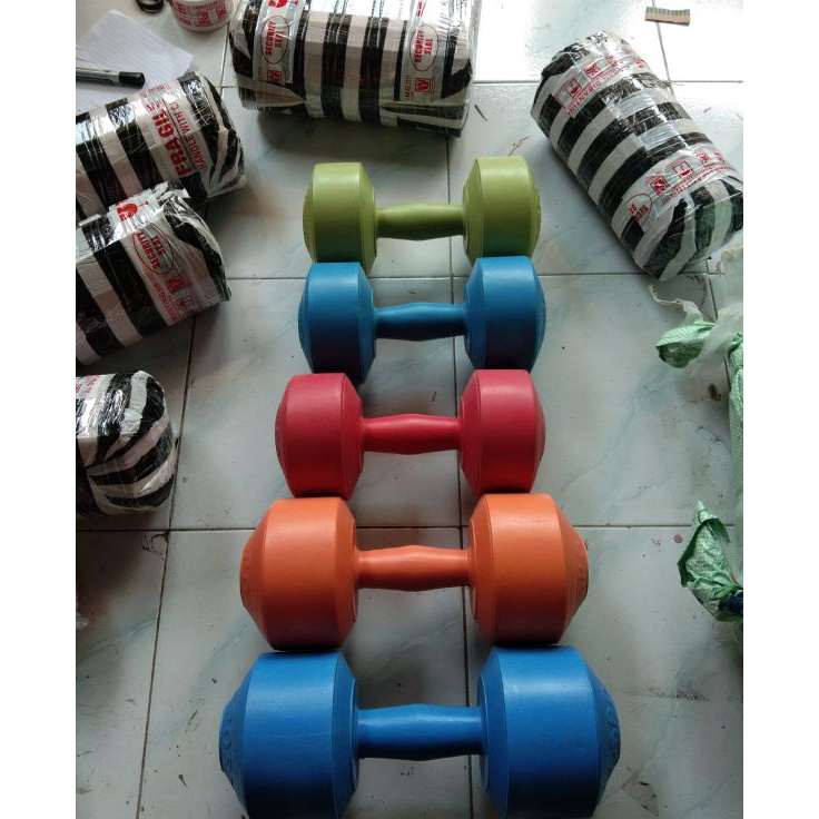 Super Produk  Barbel Warna Murah 7 kgDumbbell Warna 7KgBarbel Dumbbell Warna 7kgBarbel Fitnes 7 kg