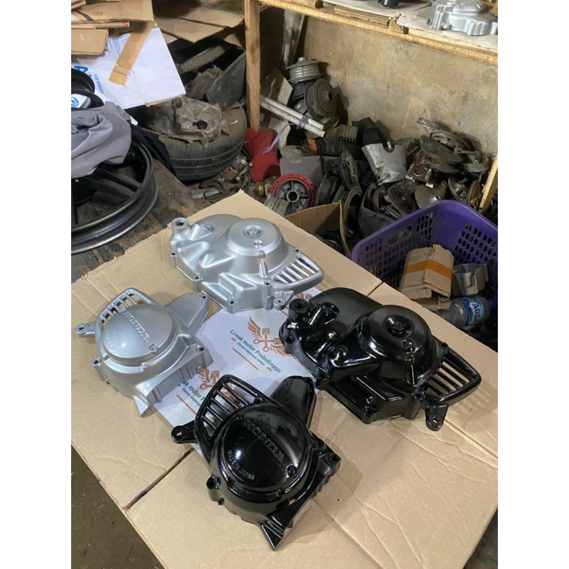 Cover Blok Kanan Kiri Blok kiriset  magnet  Bak Kopling Oli Kanan blokC70 C700 Original