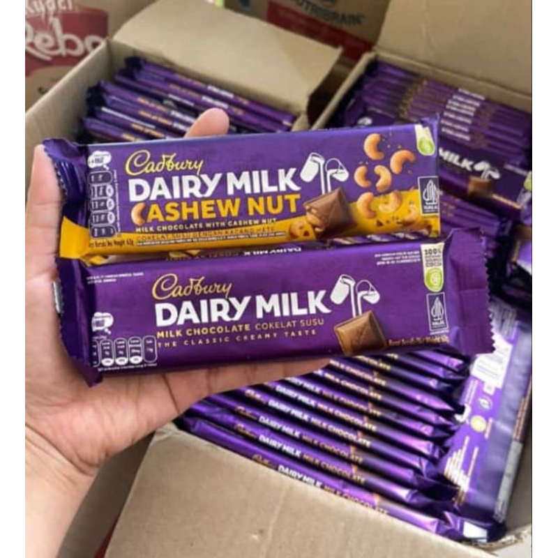 

COKLAT CADBURY DIARY MILK 62GR