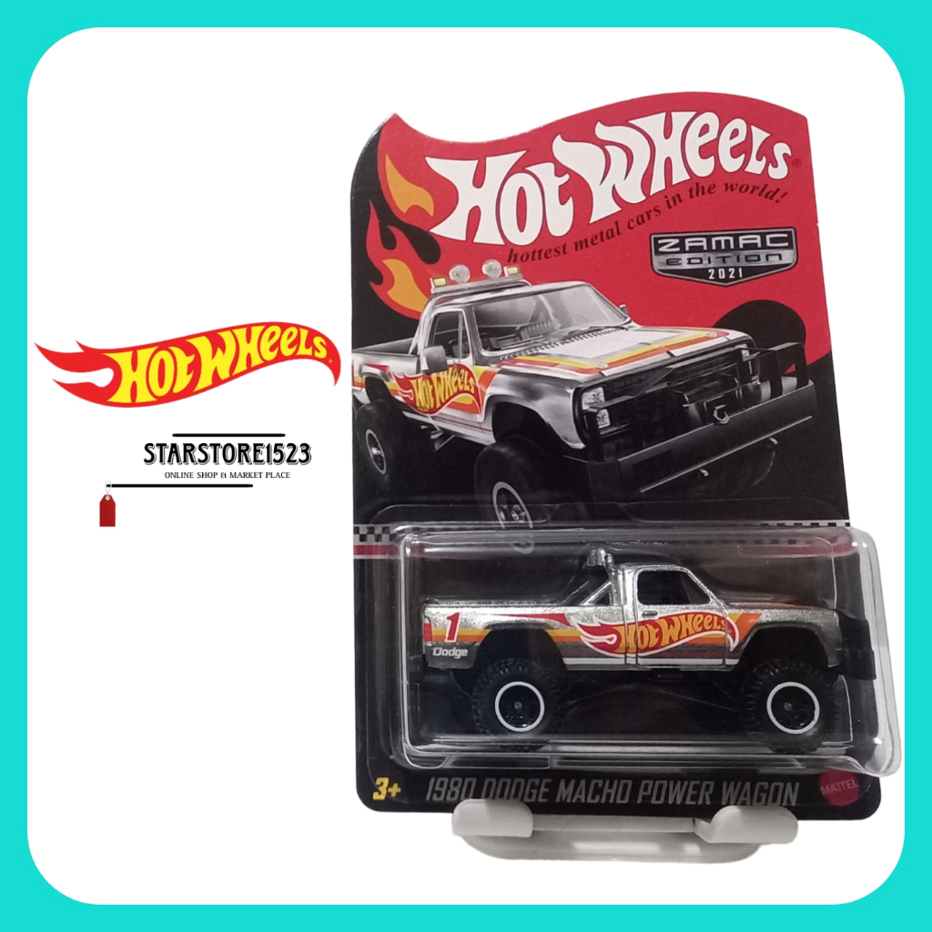 Hotwheels Collector Edition 2021 Zamac 1980 Dodge Macho Wagon