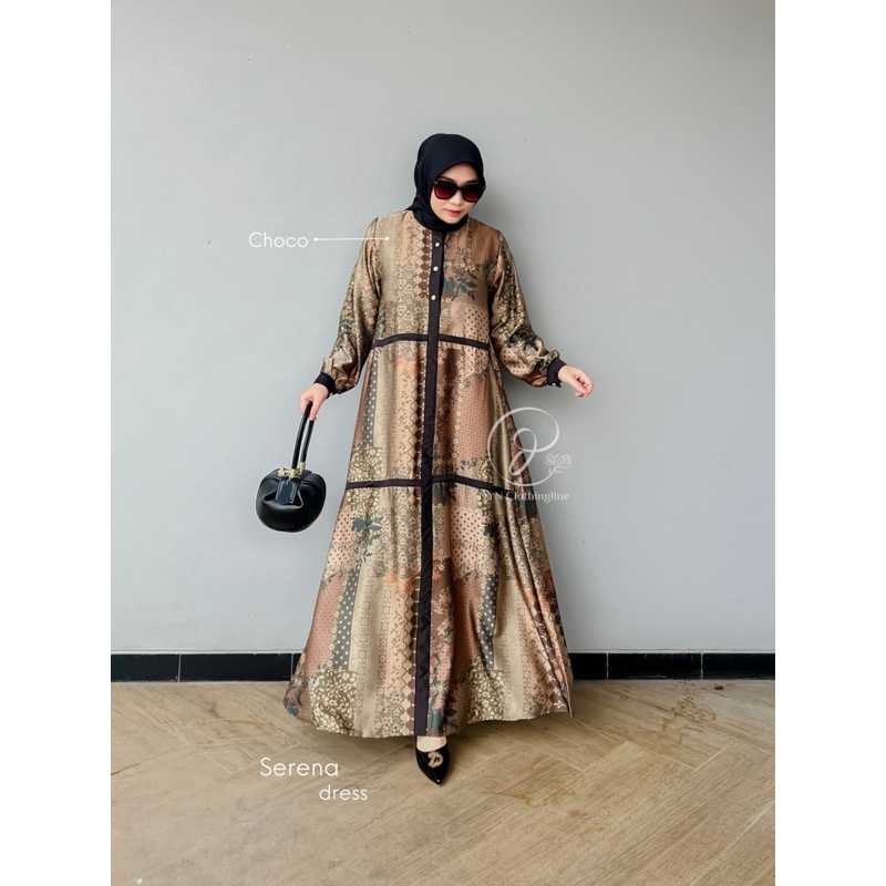 DYN Serena Dress by dyn clothingline / gamis premium silk