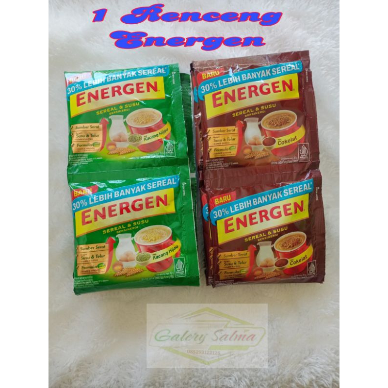 

Energen renceng saset ( isi 10 pcs )