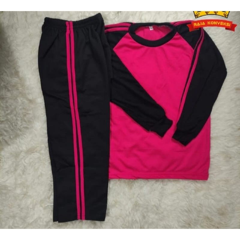 Pakaian Seragam Olahraga Anak SD / MI Negeri dan Swasta Bahan Celana Adidas