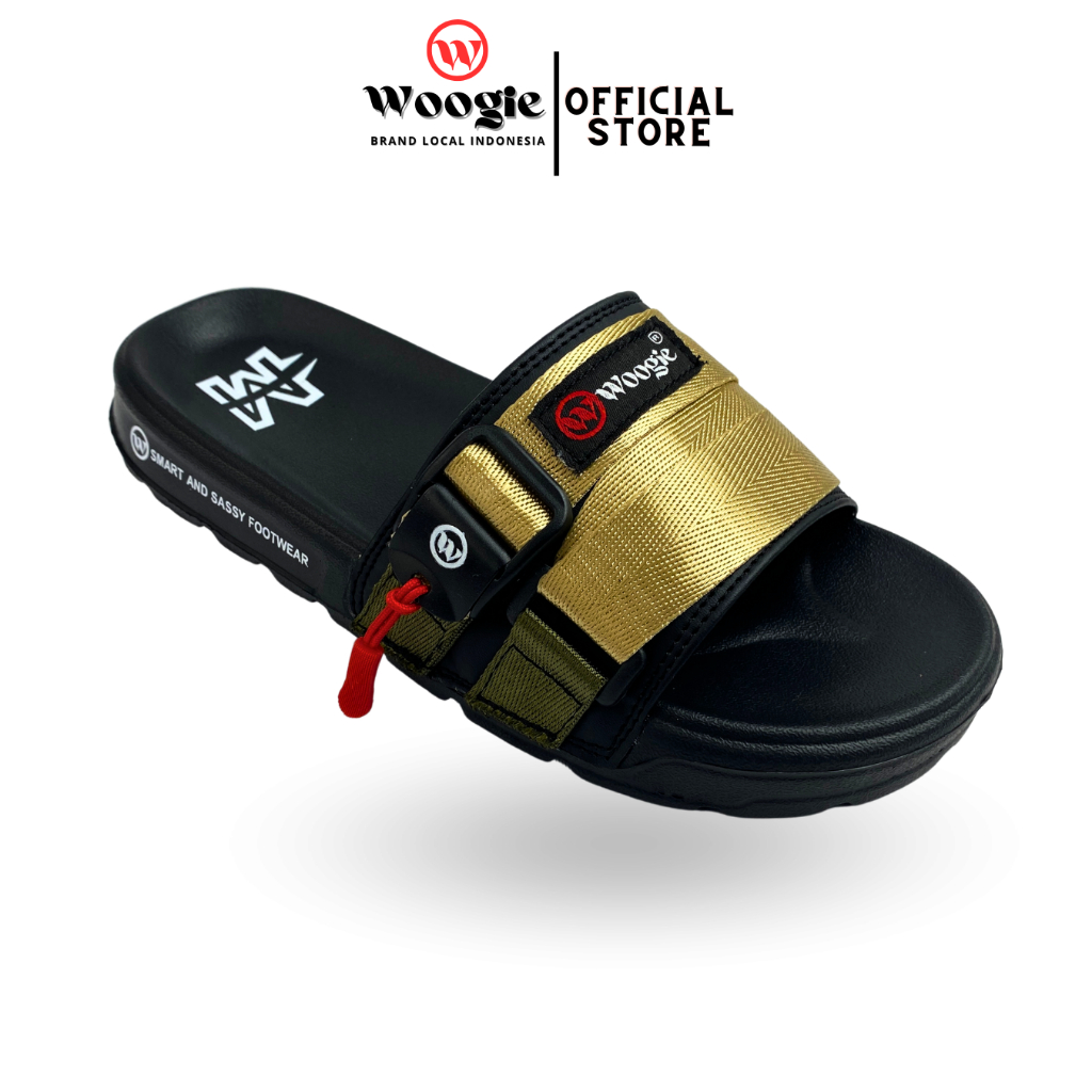 Sandal Woogie Carlo Selop Pria Wanita Tali Casual Premium