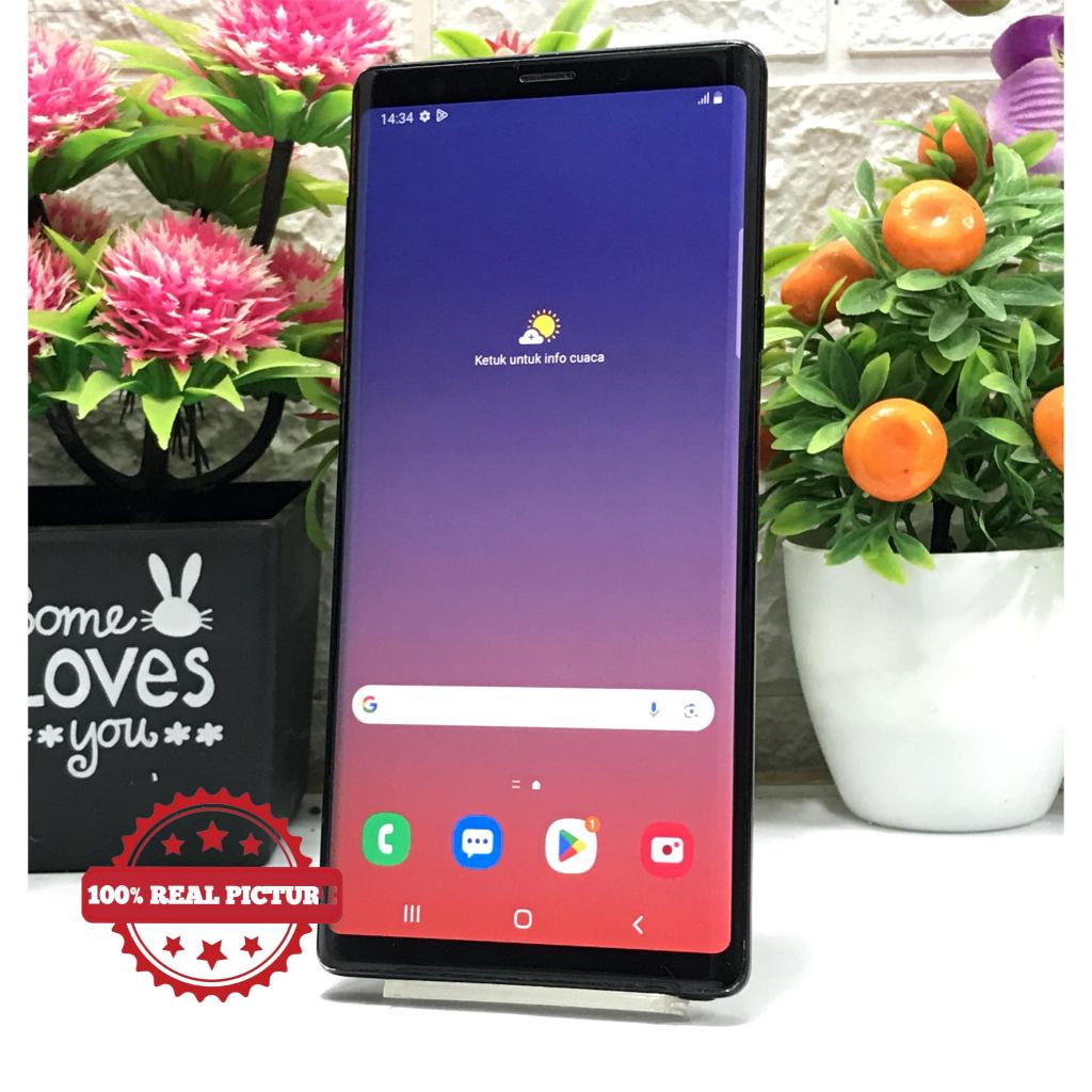 Samsung Note 9 6/128GB Bekas Eks Grs Resmi Samsung Indonesia ( Plus S-PEN )