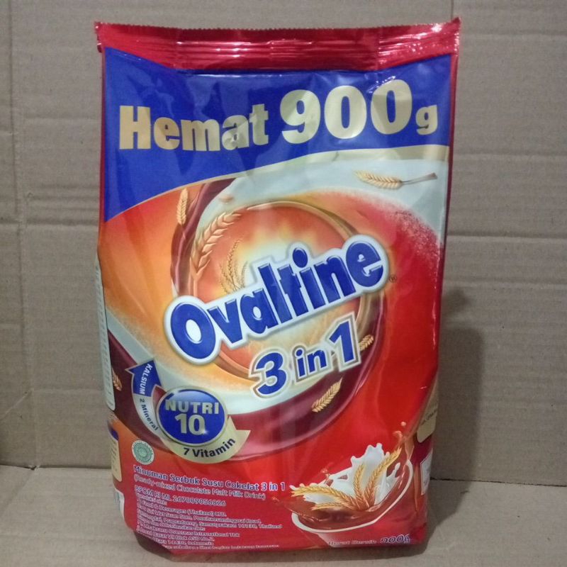 

Ovaltine Minuman Serbuk Susu Cokelat 3 In 1 900g