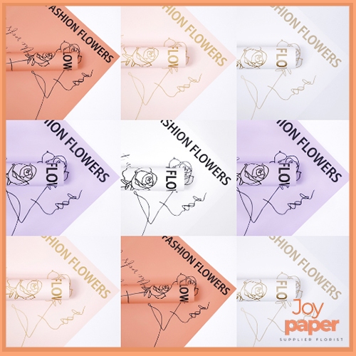 

20 Lembar Kertas Buket Bunga Flower Rose Flower Wrapping Paper Cellophane KB6122