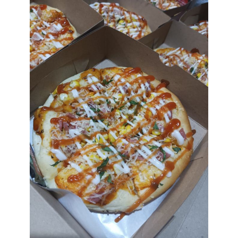 

Pizza sosis jagung frozen