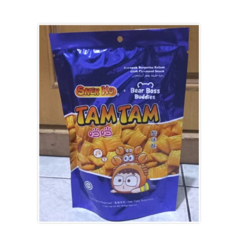 

Snekku Tam Tam Tamtam 100 gr Kerupuk Snack Cemilan