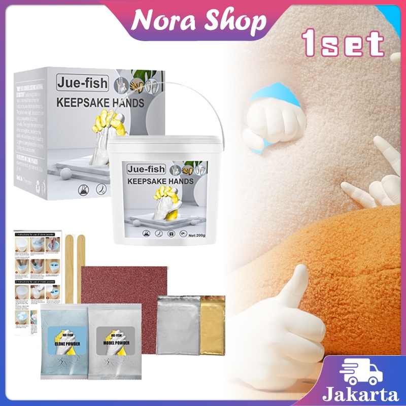 DIY Hand Casting Kit Hand Casting Anak Anak Cetakan Patung Tangan Hand Casting Kit Couple