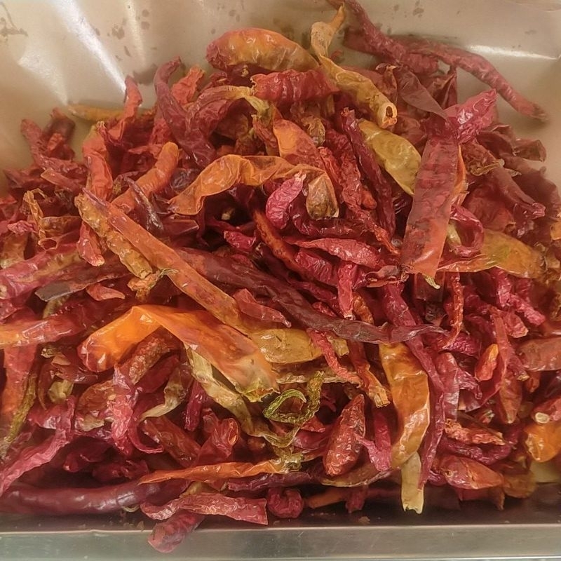 

cabe kering lokal mix rawit setan dan keriting non tangkai @100gram