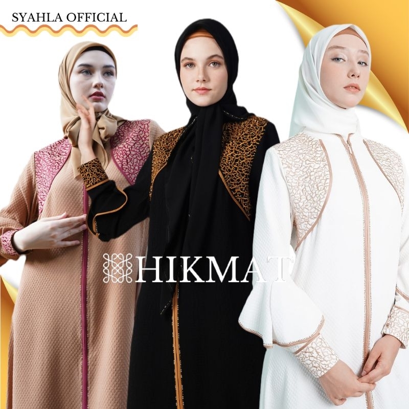 HIKMAT ABAYA A6623 NEW ARRIVAL TERBARU TERMURAH SYAHLA BUTIK