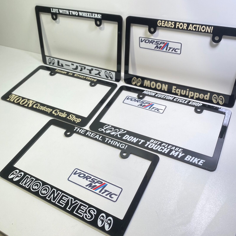 Frame Plat Nomor Custom JDM Untuk Motor