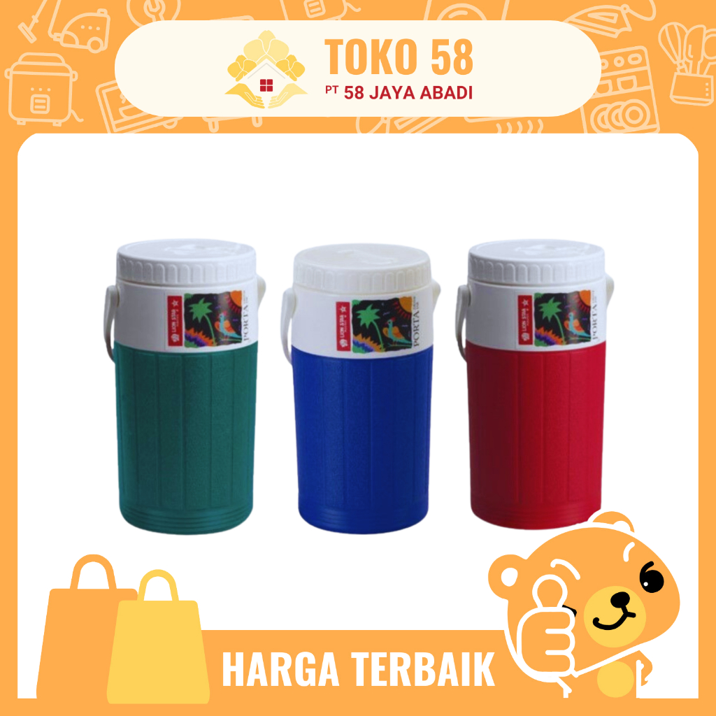 [COD] Jumbo Porta Lion Star 2 Liter ( D 24 ) Termos Air Panas / Dingin