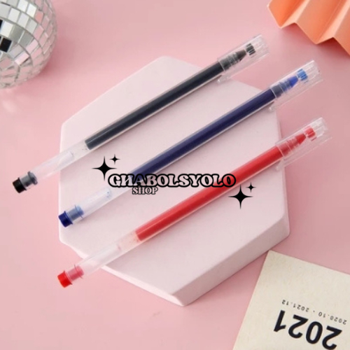

Pulpent Pulpen Bolpoint Gel Polos Tinta Ink Peralatan Alat Tulis Anak Sekolah Perlengkapan Stasionery Kantor