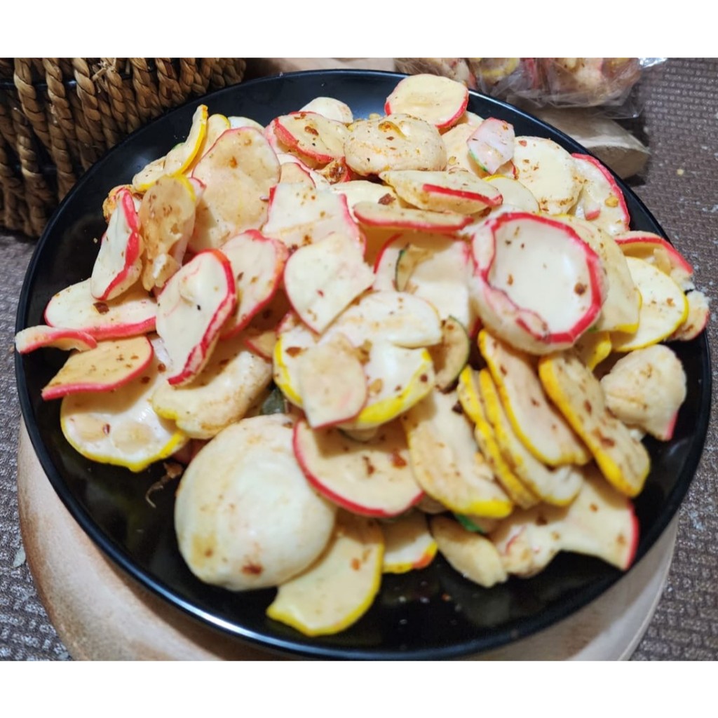 

Ngemil Boss - Kerupuk Seblak jadul Warna Warni Pedas - 84gr