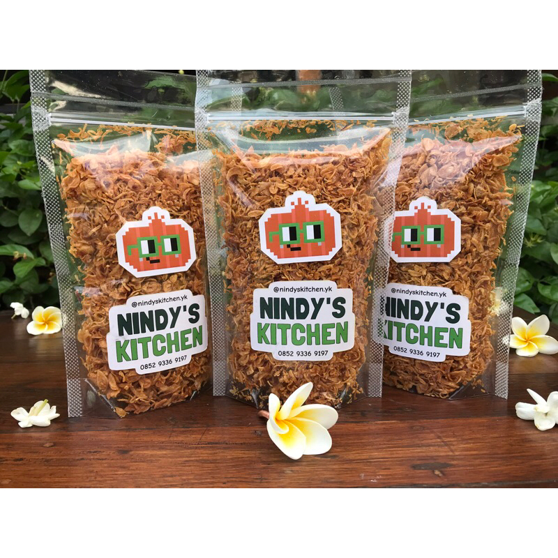 

Bawang Goreng 100% Murni Tanpa Campuran isi 100gr