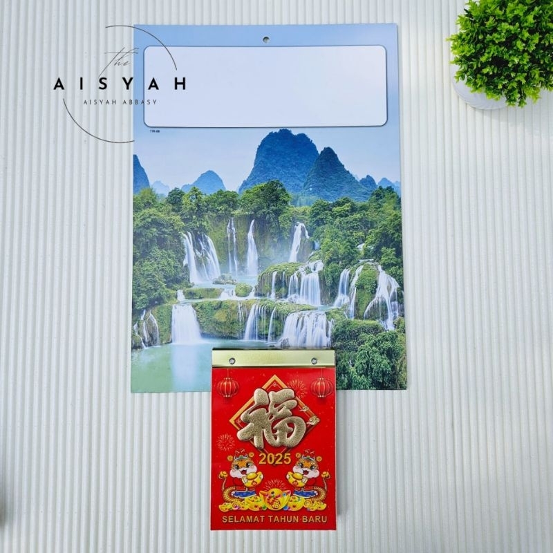 

Kalender harian sobek 2025 Medium PNC satu set papan tatakan Pemandangan Alam ttk m 2025
