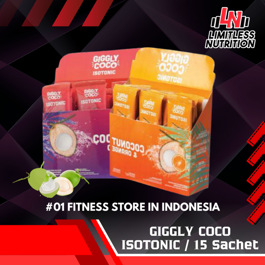 

GIGGLY COCO ISOTONIC 15 Sachet Isotonic Electrolytes