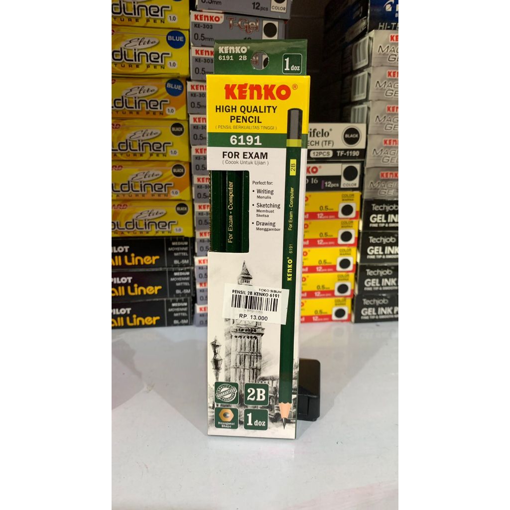 

pensil 2b kenko 6191