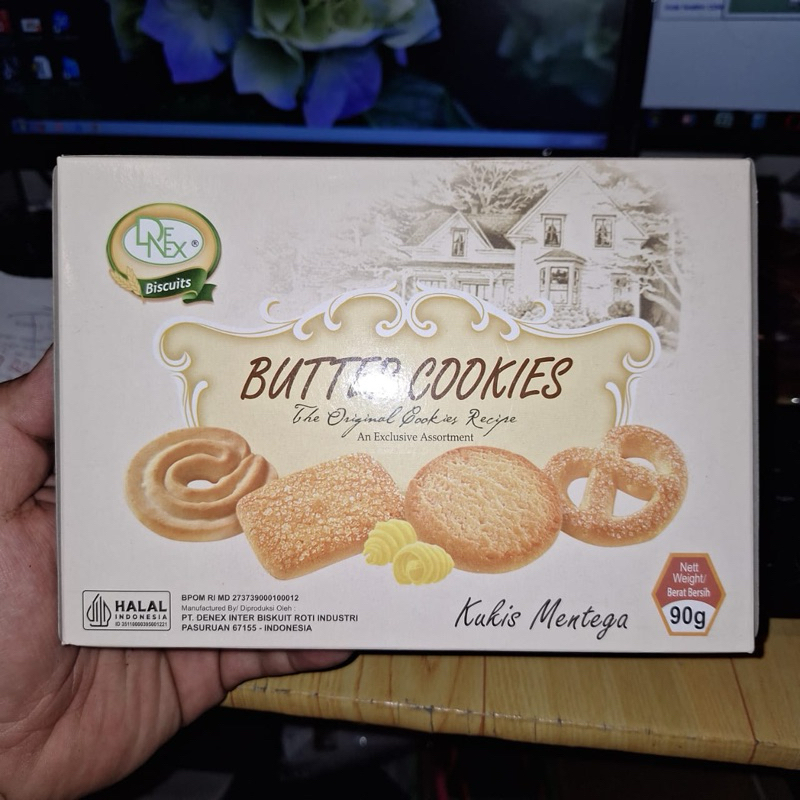 

DENEX Butter Cookies 90gram box