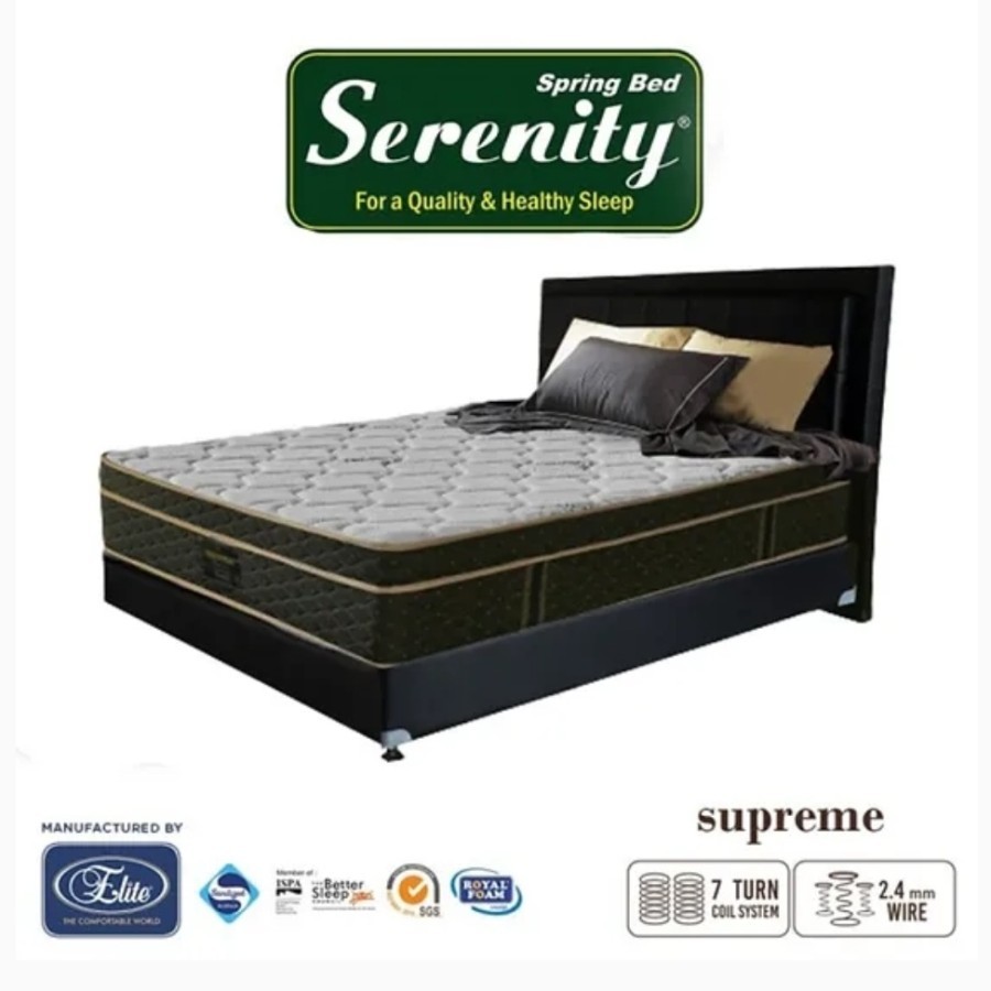 Springbed Elite Serenity Plustop Supreme 180x200 FULLSET Bandung