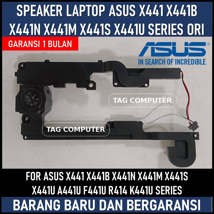 SPEAKER LAPTOP ASUS X441 X441M A441U F441U X441U R414 K441U X441B SERIES