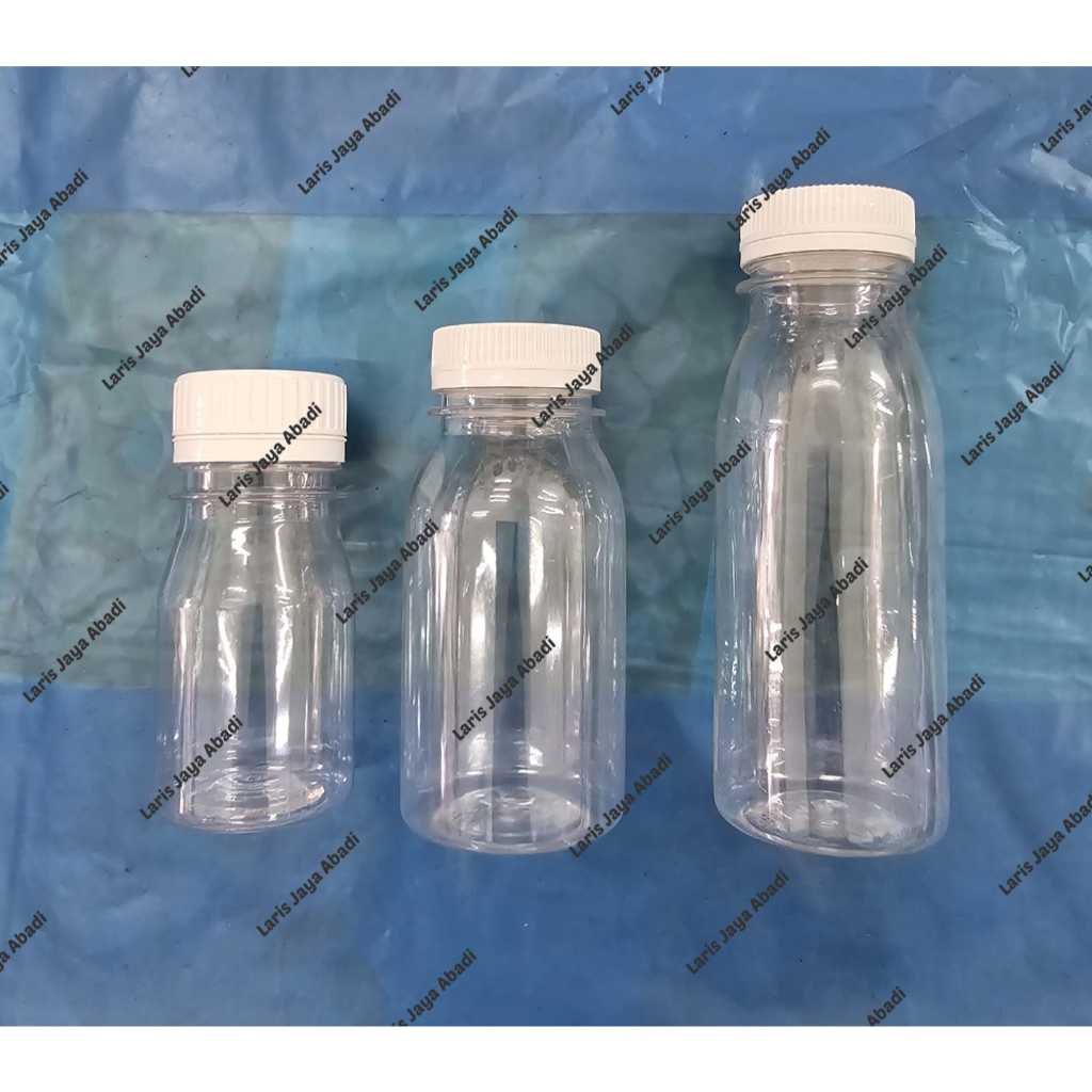 Botol Plastik 100ml 60ml 30ml | Botol jelly, madu, zamzam, jamu, minyak, dll [KHUSUS GOJEK]