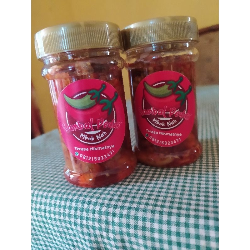 

Sambel Pedas Mbok Nah varian cumi asin