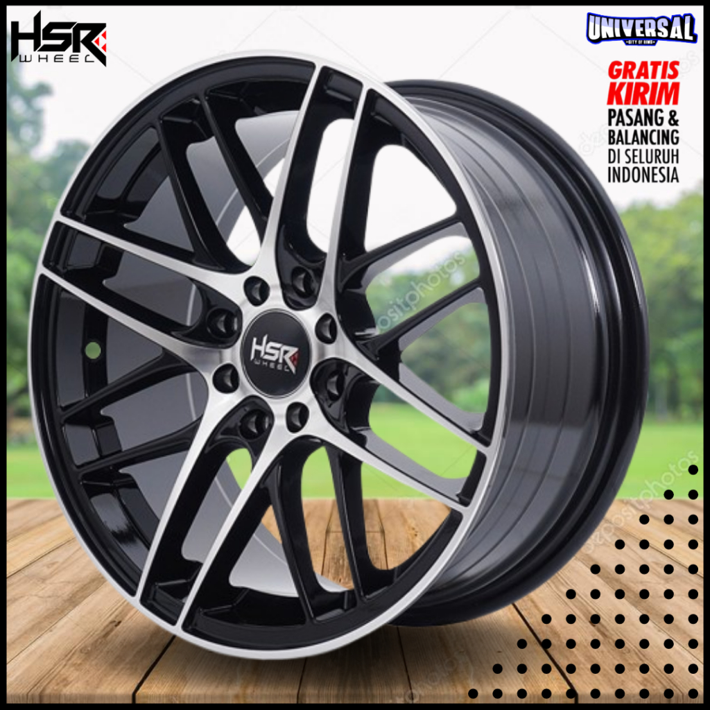 Pelek Mobil Ring 16 Hsr Wheel Koli Untuk Avanza Livina Yaris Swift Jazz