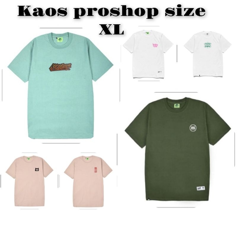 KAOS PROSHOP ORIGINAL | KAOS DISTRO BANDUNG | UKURAN XL