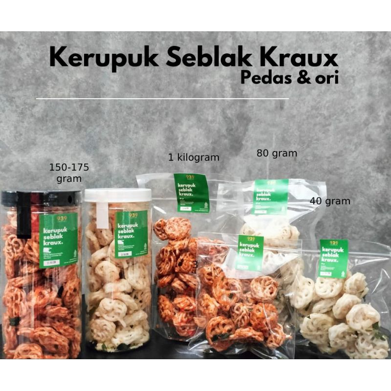 

Kerupuk Seblak Kraux
