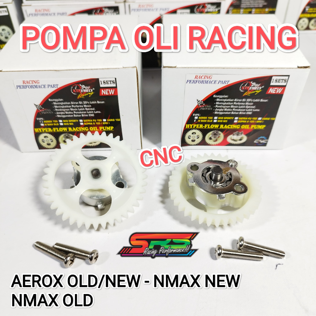 POMPA OLI RACING AEROX OLD AEROX NEW NMAX NEW NMAX OLD ORIGINAL XTR RACING