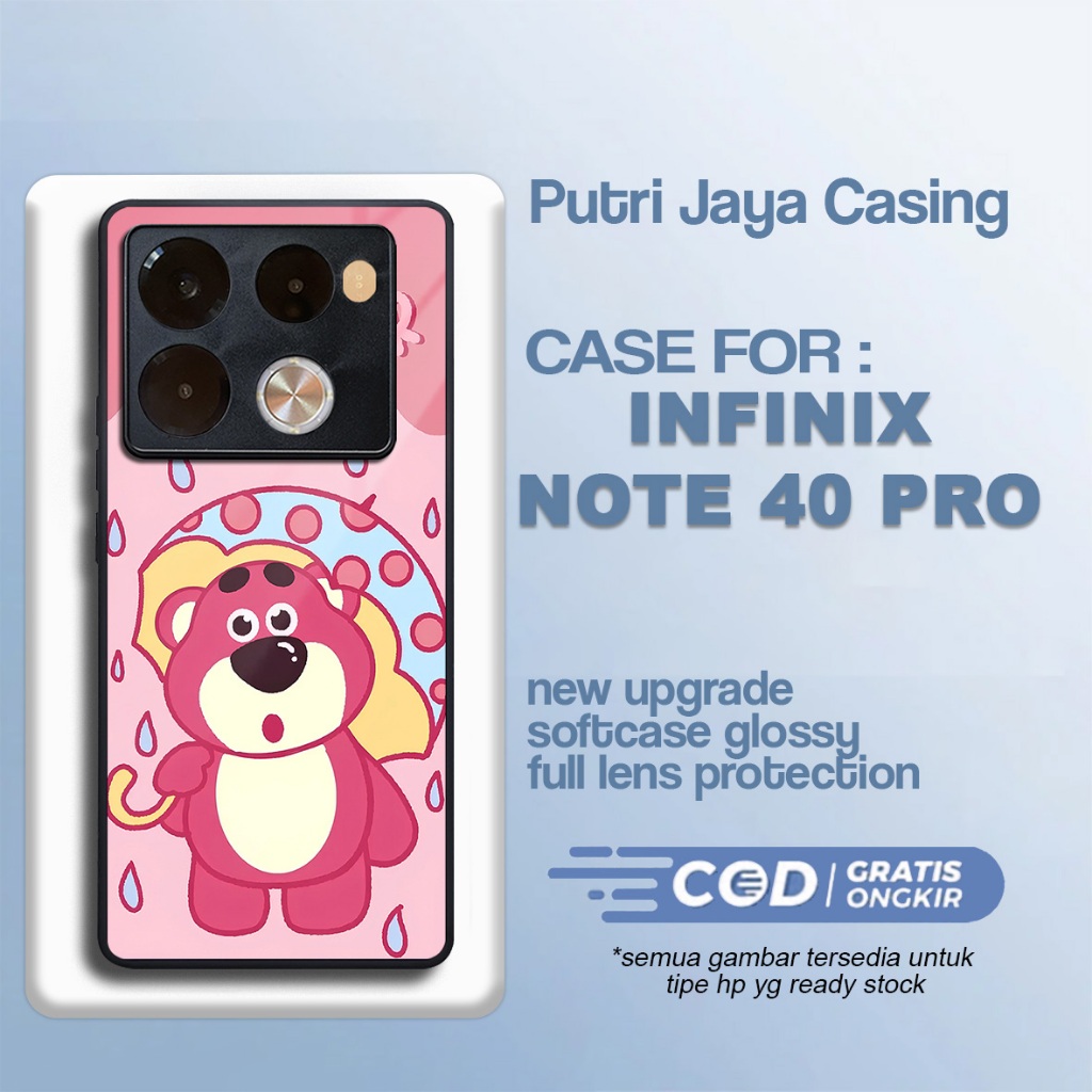 Case Infinix Note 40 Pro Terbaru Lotso Hardcase Softcase Glossy Casing Infinix Termurah Terlaris