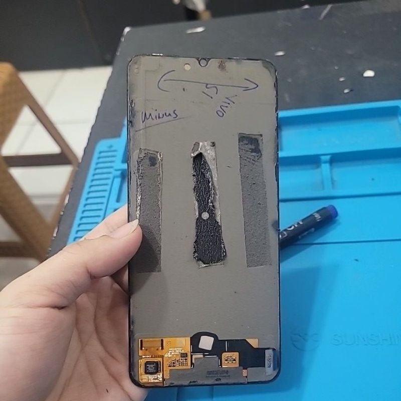 lcd vivo s1 original s1 pro minus sesuai ket vidio second cabutan