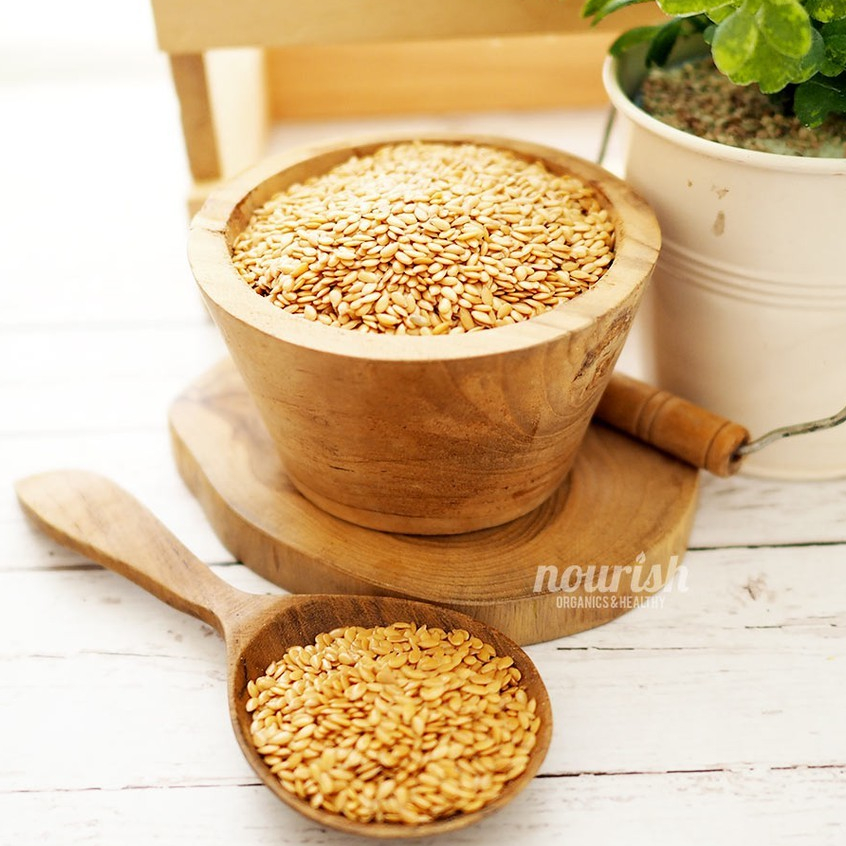 

Organic Golden Flaxseed (250gr)