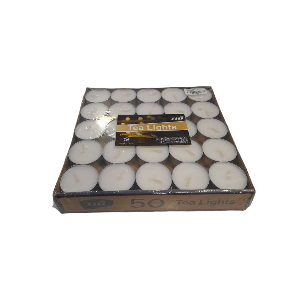 Lilin Tealight / Lilin Aromaterapi / Lilin Kaleng isi 50 pcs