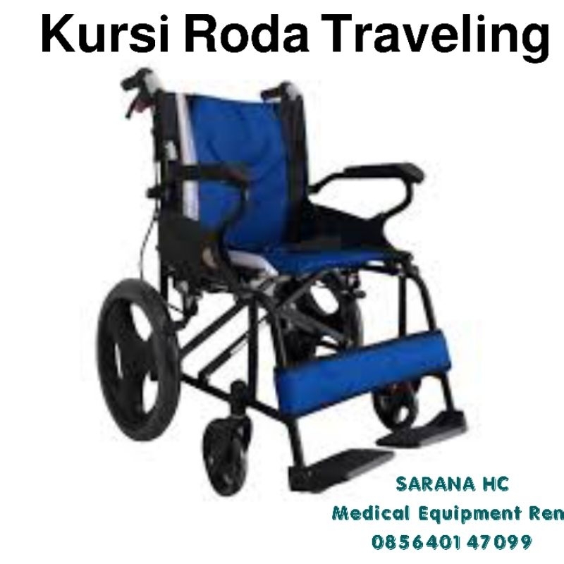 Sewa Rental Kursi roda Traveling