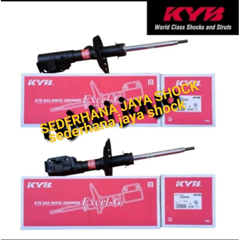 shock absorber shock breaker merk kyb Excel-G Honda BRV depan