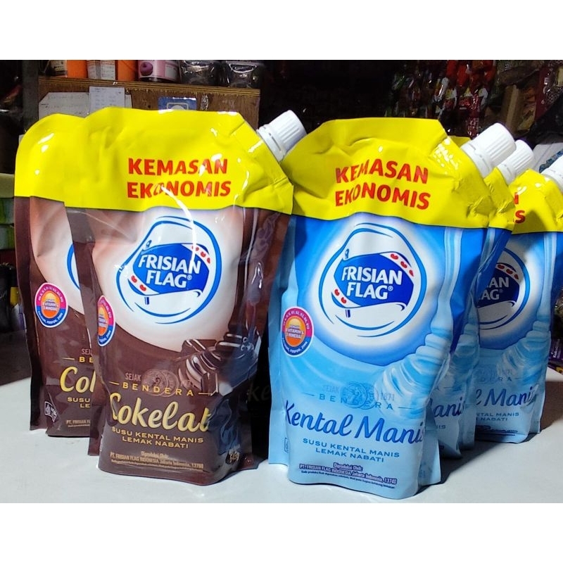 

Frisian flaq /Bendera refil kemasan ekonomis 545ml