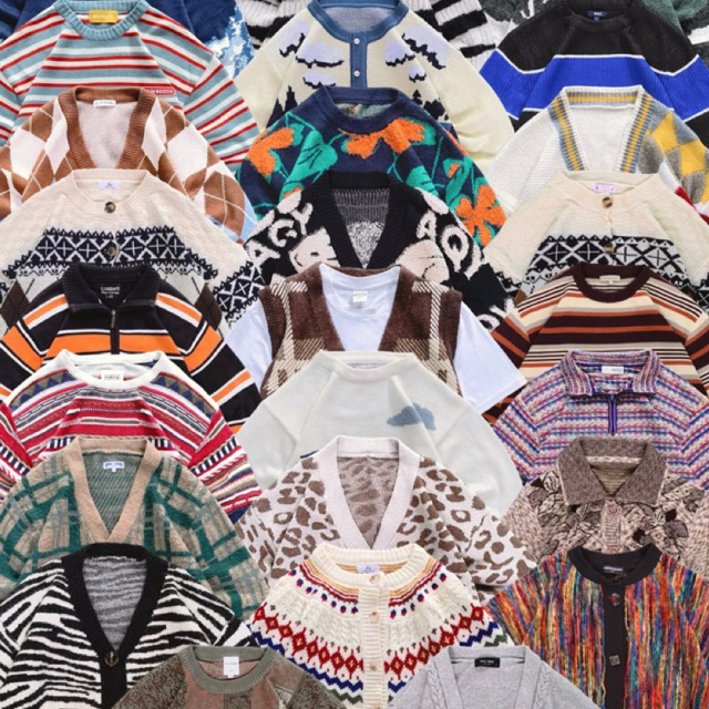 Knitwear Pattern | Rajut Vintage | Cardigan Pattern | Cardigan Vintage | Coogi